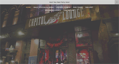 Desktop Screenshot of capitolloungedc.com